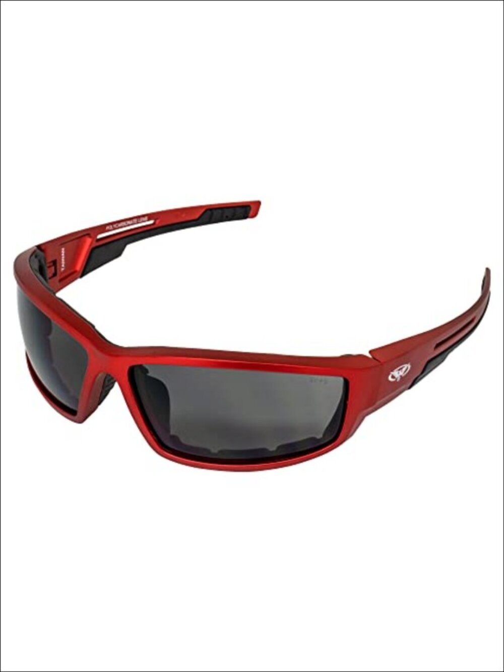 Motorcycle Sunglasses Shatterproof Polycarbonate UV400 Vented Foam